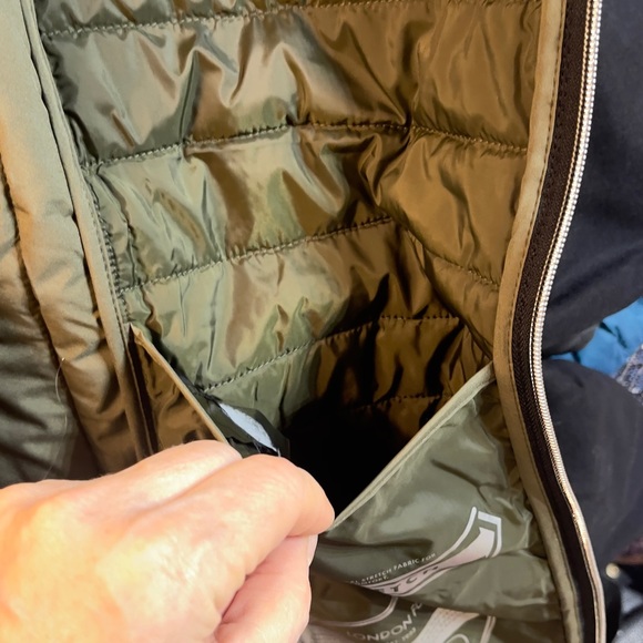 London Fog stretch flex windbreaker cold water resistant puffer jacket sz XL - Picture 13 of 13